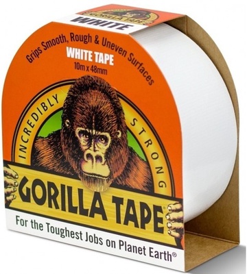 Cinta Americana Blanca Gorilla 10m x 48mm Cinta Americana Blanca Gorilla 10m x 48mm